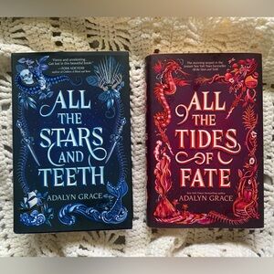 Stars and Teeth Duology by Adalyn Grace | Hardback | Used Book: Like New